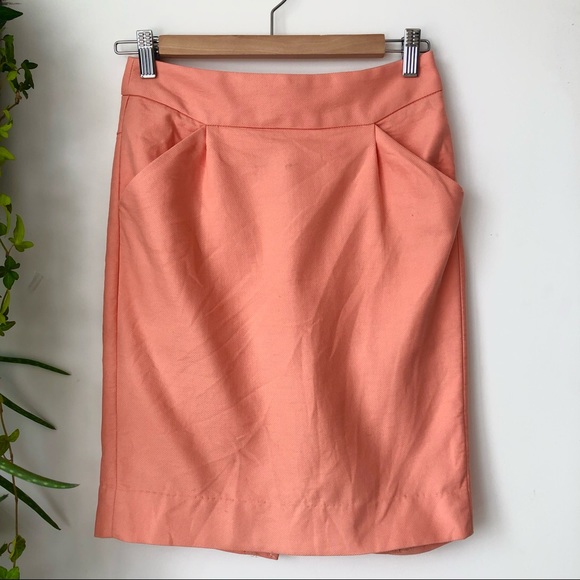 5/$20 The Pencil Skirt by J. Crew, size 00, pencil skirt with pockets - Picture 3 of 8